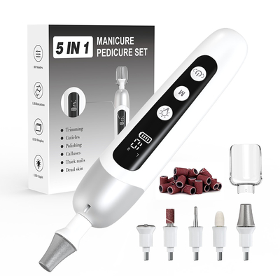 5 Level Speeds Nails Care Tool Set for Nail Care Professionals 175*20*20mm