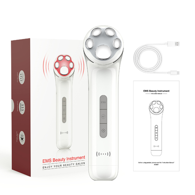 Multifunctional Facial Massager, MICROCURRENT for Skin Lifting & Firming - Wrinkle & Dark Circle Reducer - at Home Skin Care Face Sculpting Tool, Portable Anti-aging Led Light Photon Therapy Machine