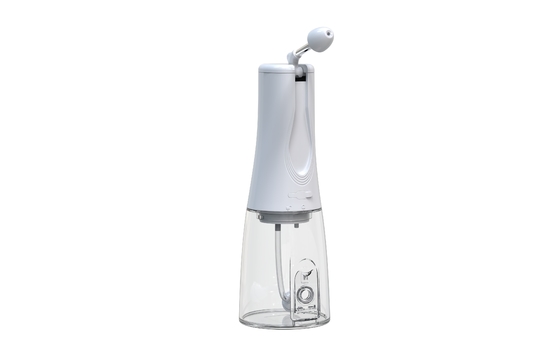 Nasal Saline Irrigator with 2 Nasal irrigator Tips, Portable & Cordless, 350 ml Water Tank, 3 Modes, Rechargeable for Sinus Relief