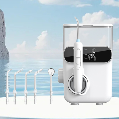 IPX5 Waterproof Cordless Dental Flosser with UV Disinfection 1000ml Oral Irrigator Electric Family Water Flosser