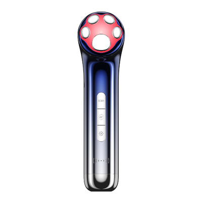 Multifunctional Facial Massager, MICROCURRENT for Skin Lifting & Firming - Wrinkle & Dark Circle Reducer - at Home Skin Care Face Sculpting Tool, Portable Anti-aging Led Light Photon Therapy Machine