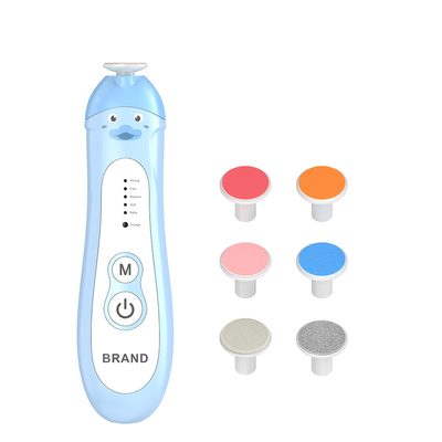 Travel-Friendly Manicure Pedicure Set with ABS Case and 250mAh Battery Capacity Including Nail Clippers