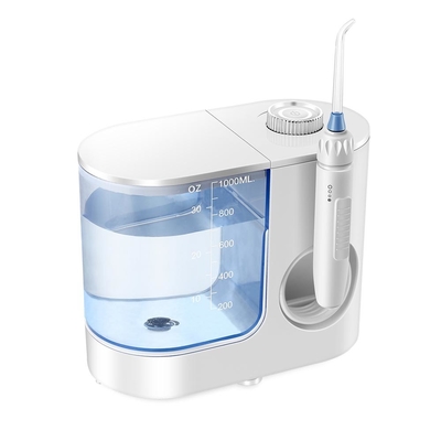 30-150PSI Family Countertop Water Flosser IPX5 Waterproof 1400-1800times/M