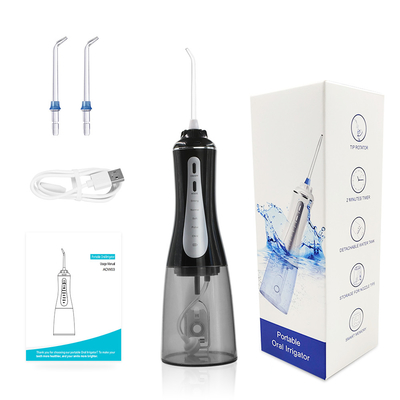 Lightweight 350ml Cordless Dental Water Flosser Waterproof IPX7