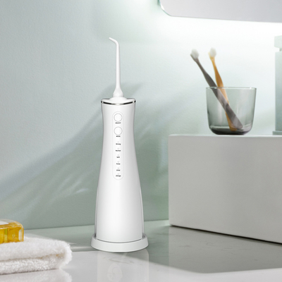 Water Dental Flosser Irrigator Water Jet 250ml Smart Rechargeable Travel Oral Irrigator IPX7 Waterproof