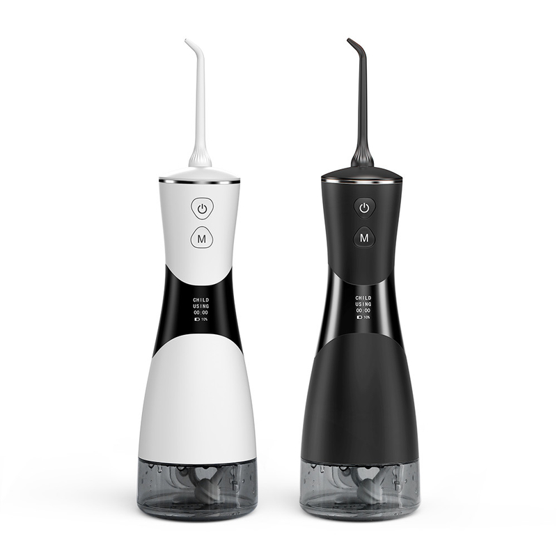 POM Portable Water Irrigator , 72dB Electric Water Teeth Cleaner IPX7 Waterproof