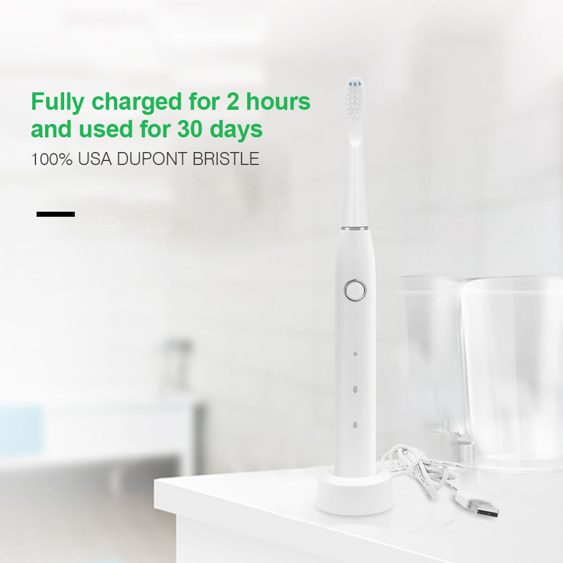 SCCP Rechargeable Electric Sonic Toothbrush Ultralight IPX7 Waterproof