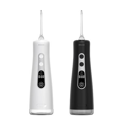 Oral Irrigator Dental Care 350ml Tank LED Display Rechargeable USB Portable Water Flosser