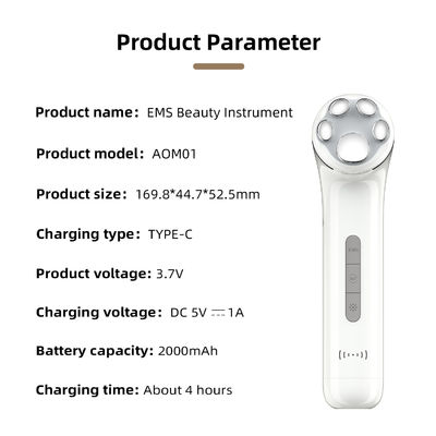 Multifunctional Facial Massager, MICROCURRENT for Skin Lifting & Firming - Wrinkle & Dark Circle Reducer - at Home Skin Care Face Sculpting Tool, Portable Anti-aging Led Light Photon Therapy Machine