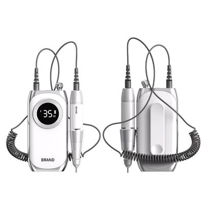 Electric Nail Drill File For Acrylic Gel Dip Powder Nails Manicure Pedicure Tools Polishing Set With 6pcs Drill Bits