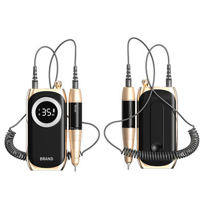 35000RPM Electric Nail Drill Professional Nail File Drill Acrylic Nails Kit for Manicure and Pedicure with 6pcs drill bits