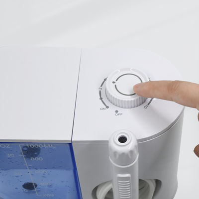 Nasal Saline Irrigator with 2 Nasal irrigator Tips, Portable & Cordless, 1000 ml Water Tank,10 modes