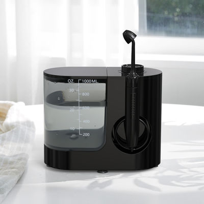 Nasal Irrigation System Nasal Rinse Cleaner Machine, Electric Sinus Relief 10 Modes 2 Jet with 1000ml